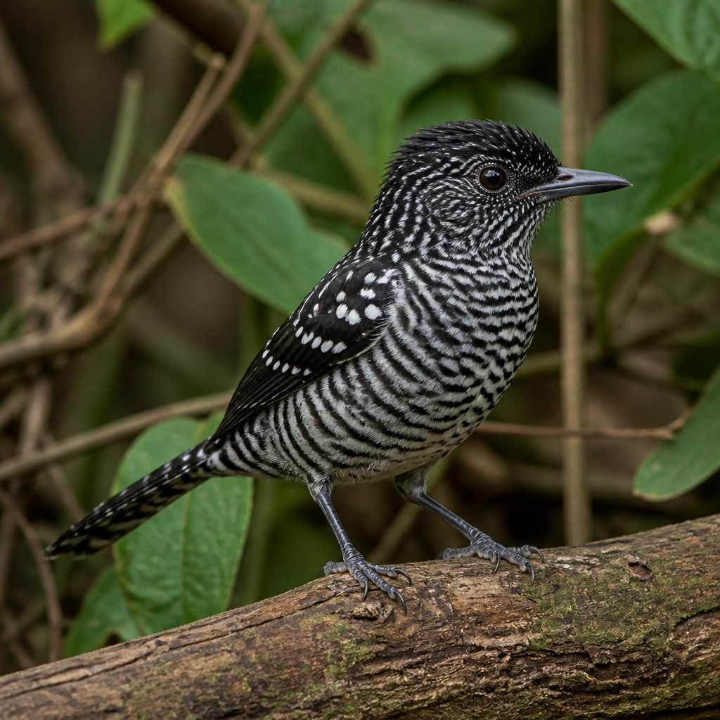 Barred Antshrike (Thamnophilus doliatus)