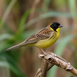 Black-faced Bunting Identification Guide
