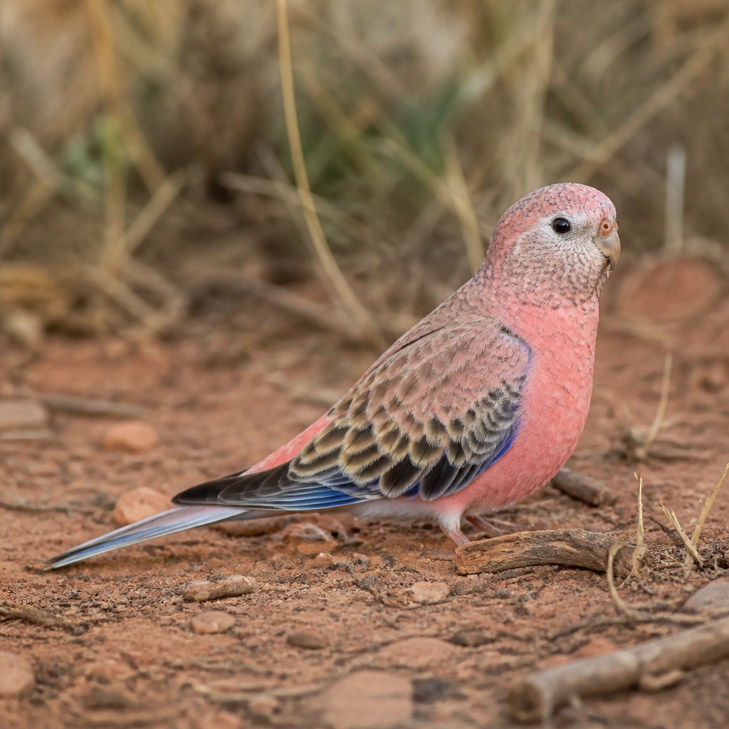 Bourke's Parrot (Neopsephotus bourkii)