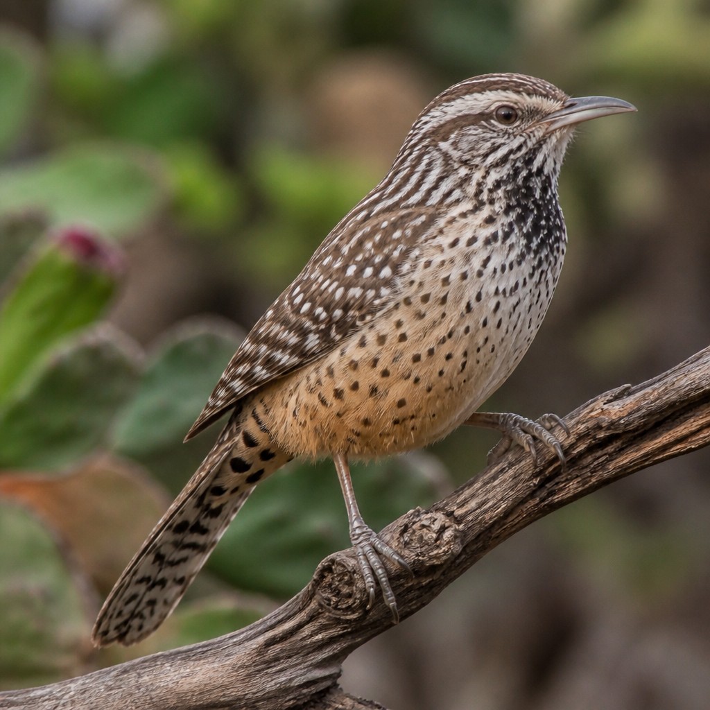 Cactus Wren (Campylorhynchus brunneicapillus)