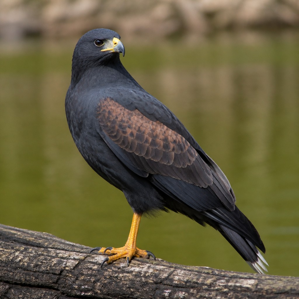 Common Black Hawk (Buteogallus anthracinus)