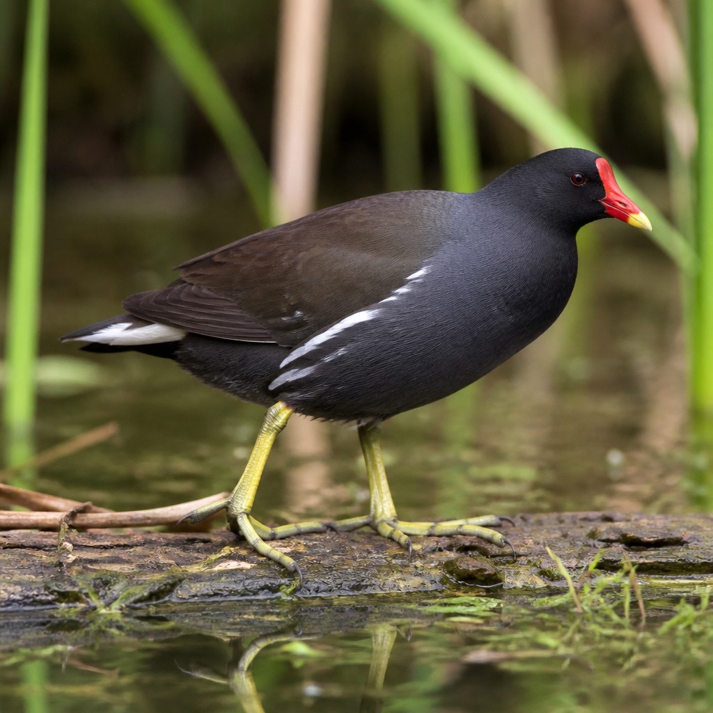 Common Moorhen (Gallinula chloropus)