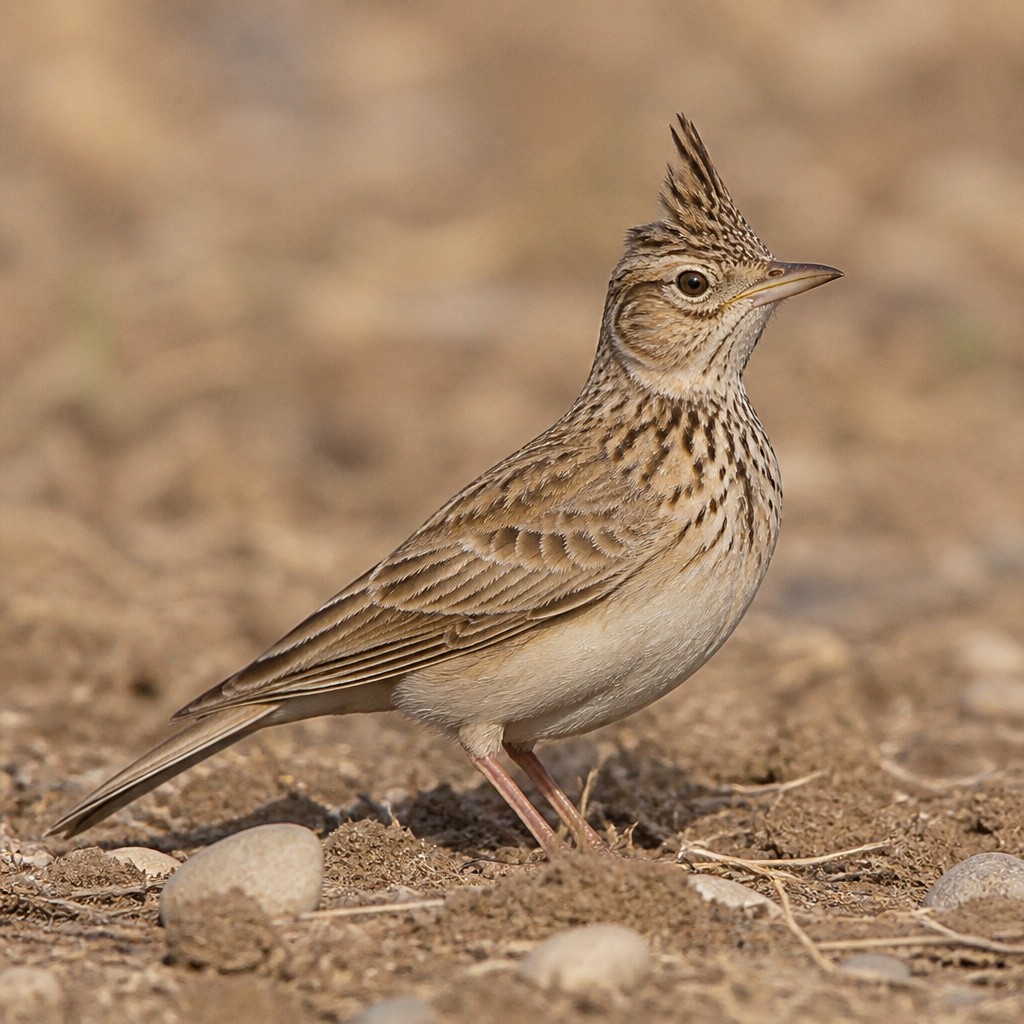Crested Lark (Galerida cristata)