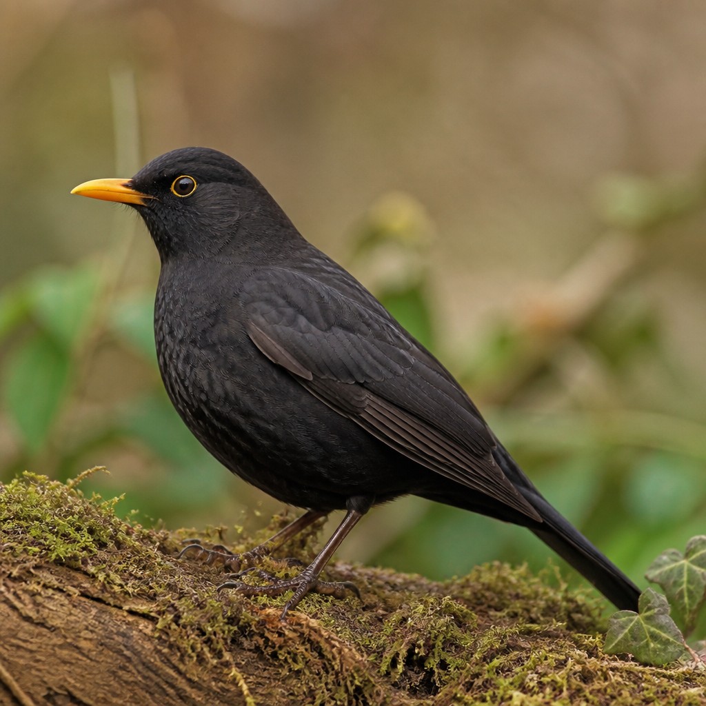 Eurasian Blackbird (Turdus merula)