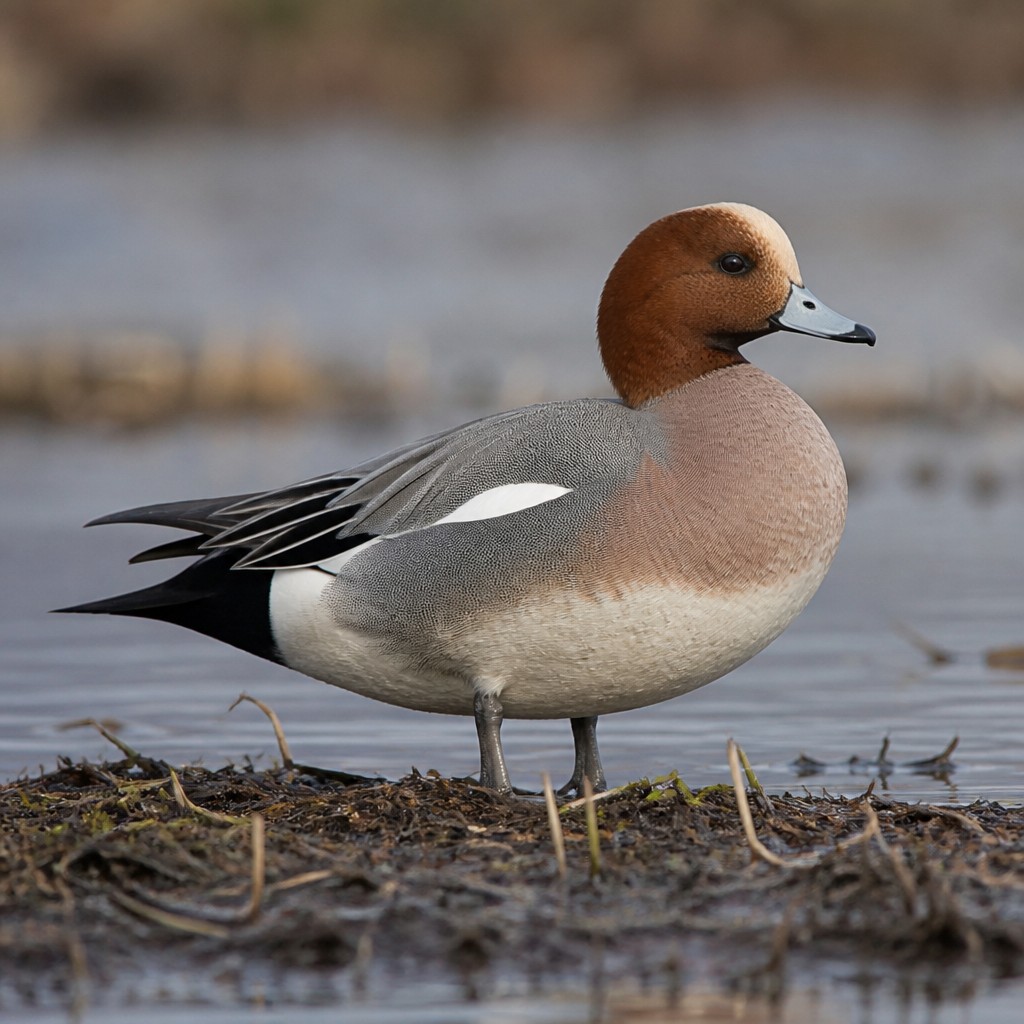 Eurasian Wigeon (Mareca penelope)