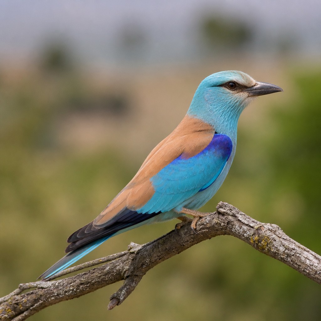 European Roller (Coracias garrulus)