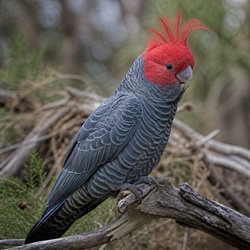Gang-gang Cockatoo Identification Guide
