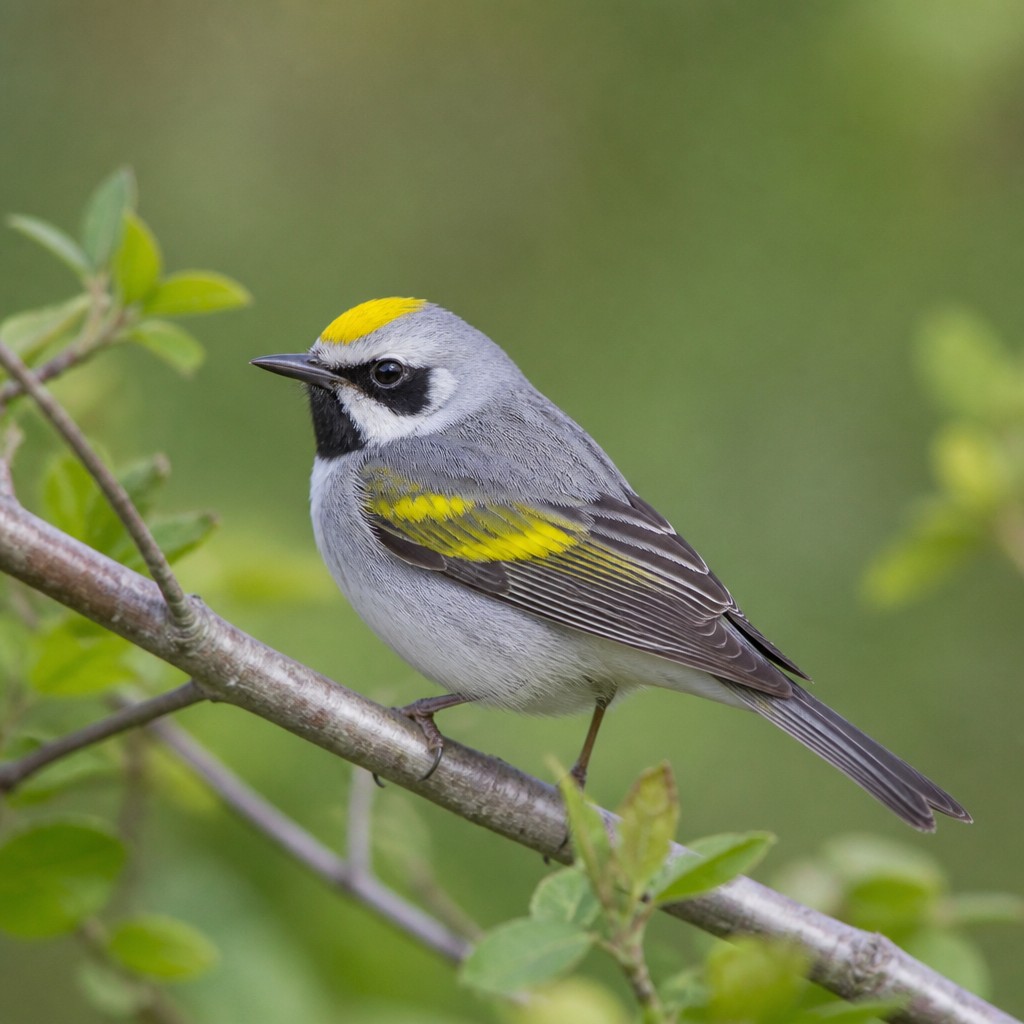 Golden-winged Warbler (Vermivora chrysoptera)
