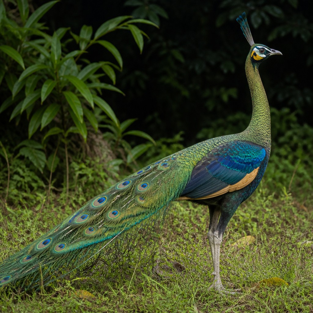 Green Peafowl