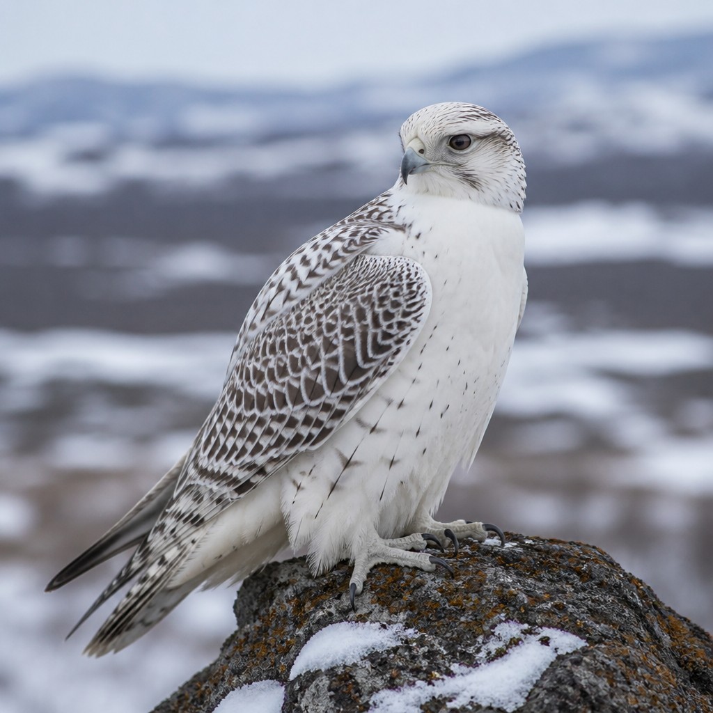Gyrfalcon (Falco rusticolus)