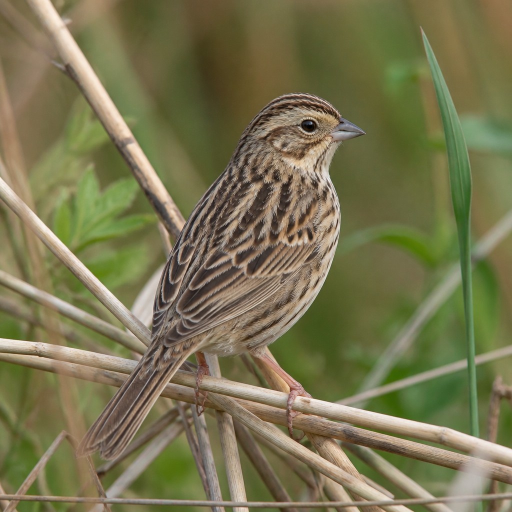 Le Conte's Sparrow (Ammospiza leconteii)
