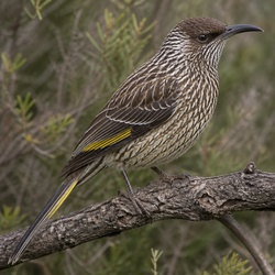 Little Wattlebird Identification Guide
