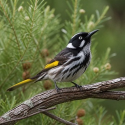 New Holland Honeyeater Identification Guide