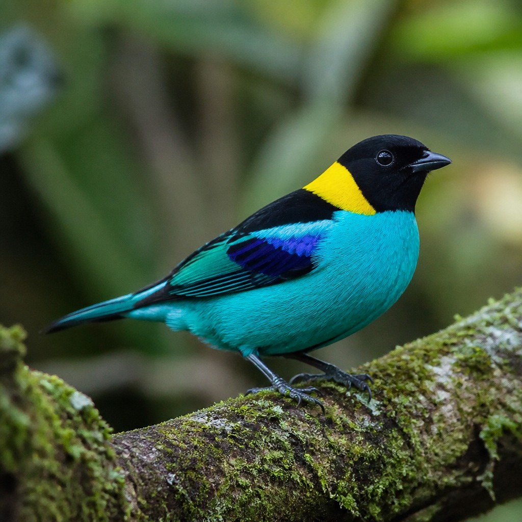 Paradise Tanager (Tangara chilensis)