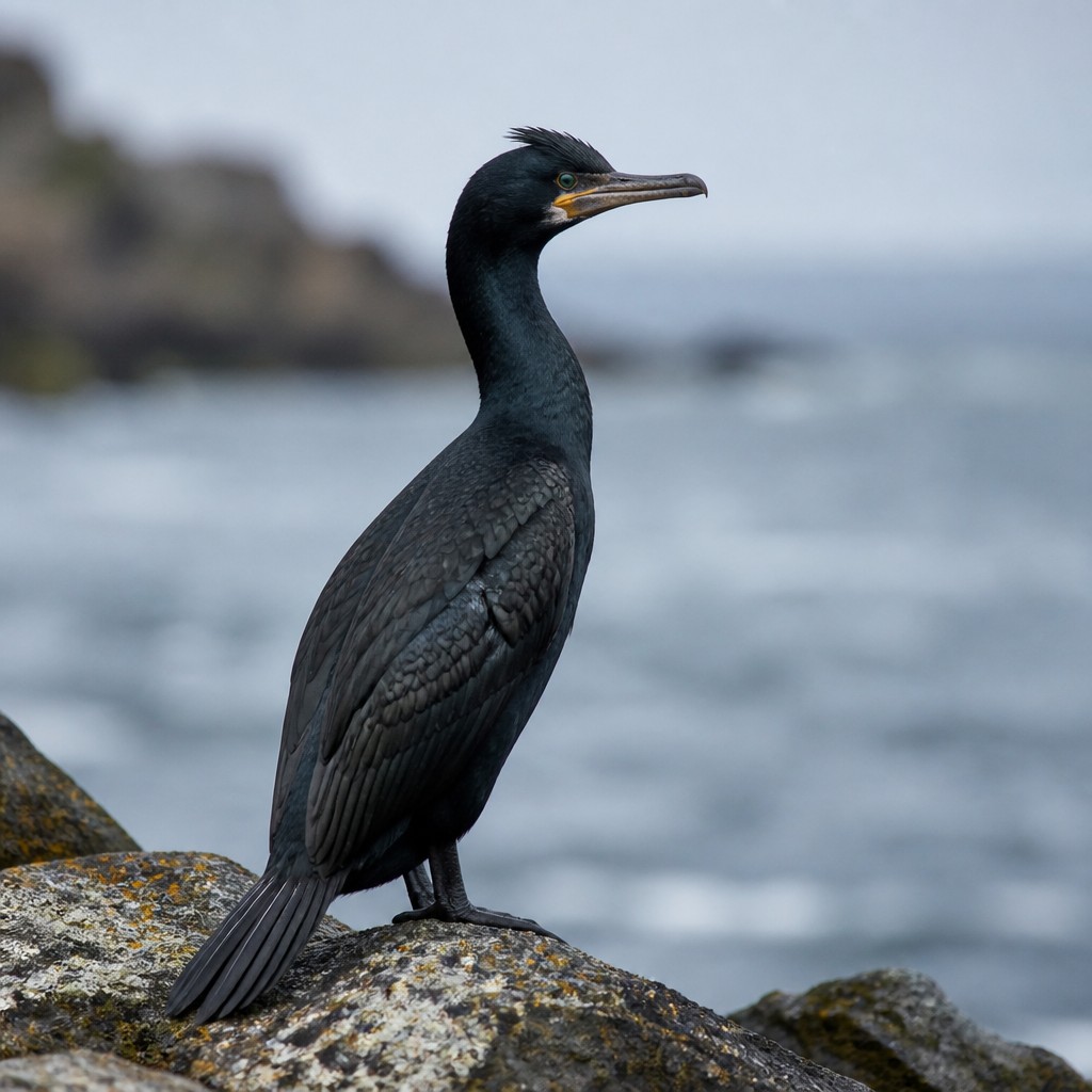 Pelagic Cormorant (Urile pelagicus)