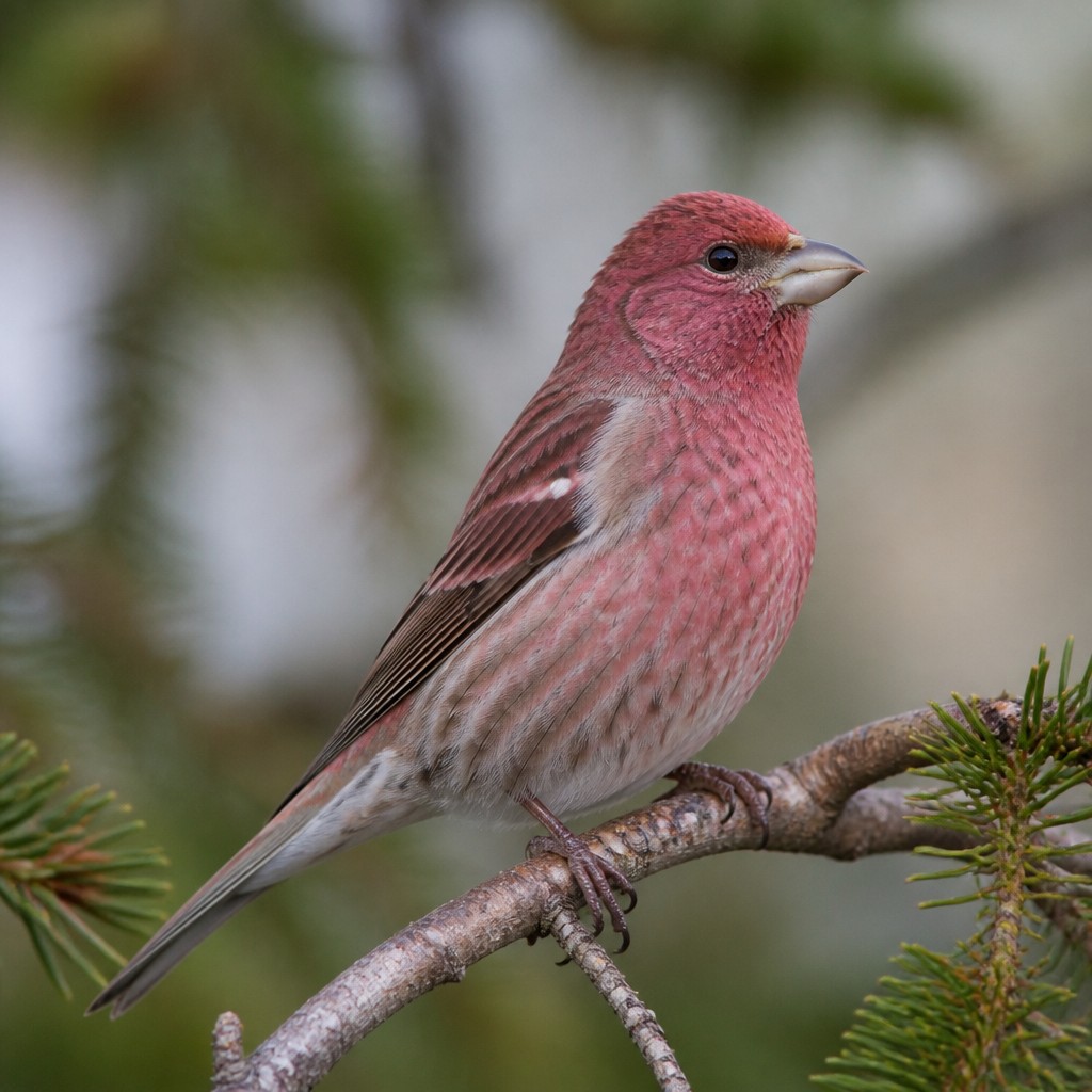 Purple Finch (Haemorhous purpureus)