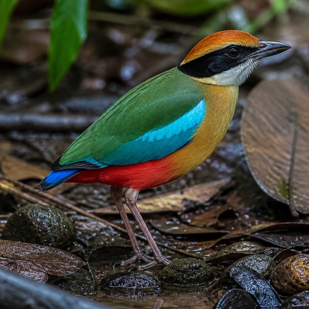 Rainbow Pitta (Pitta iris)