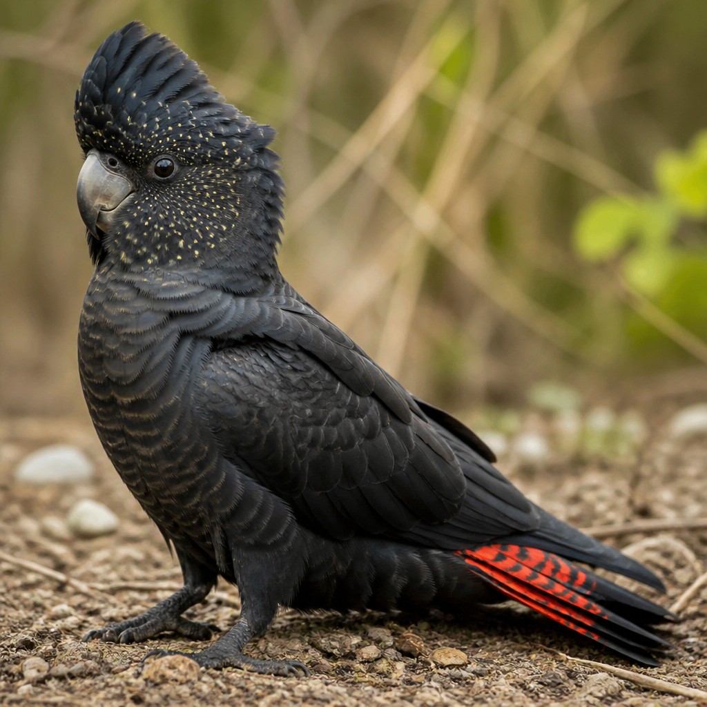 Red-tailed Black Cockatoo