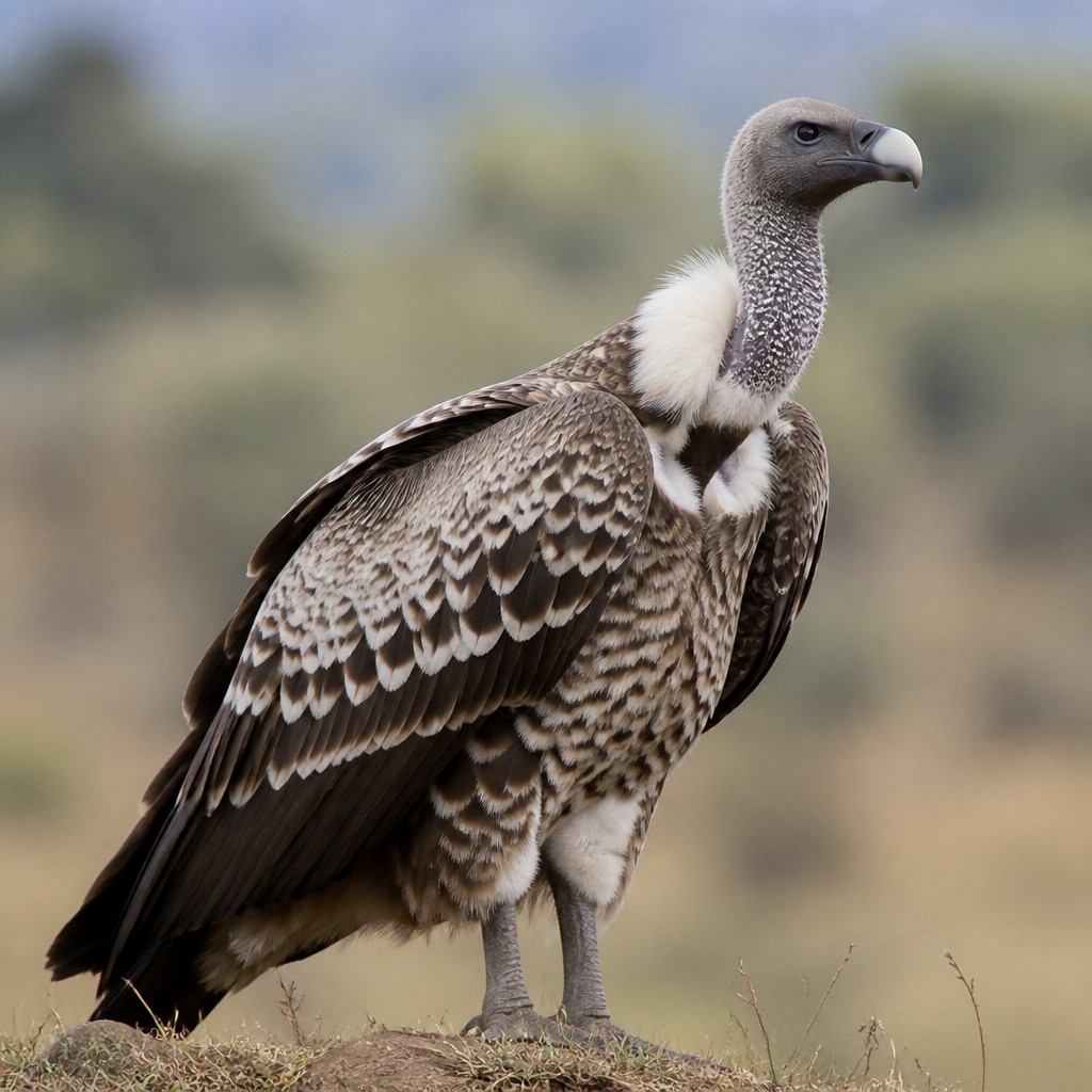 Rüppell's Vulture (Gyps rueppellii)