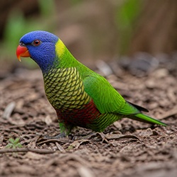 Scaly-breasted Lorikeet Identification Guide