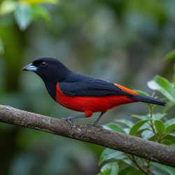 Scarlet-rumped Tanager Identification Guide