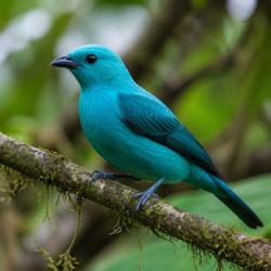 Turquoise Cotinga Identification Guide