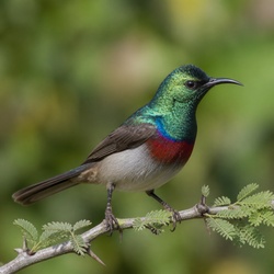 Variable Sunbird Identification Guide