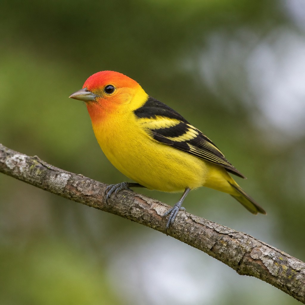 Western Tanager (Piranga ludoviciana)